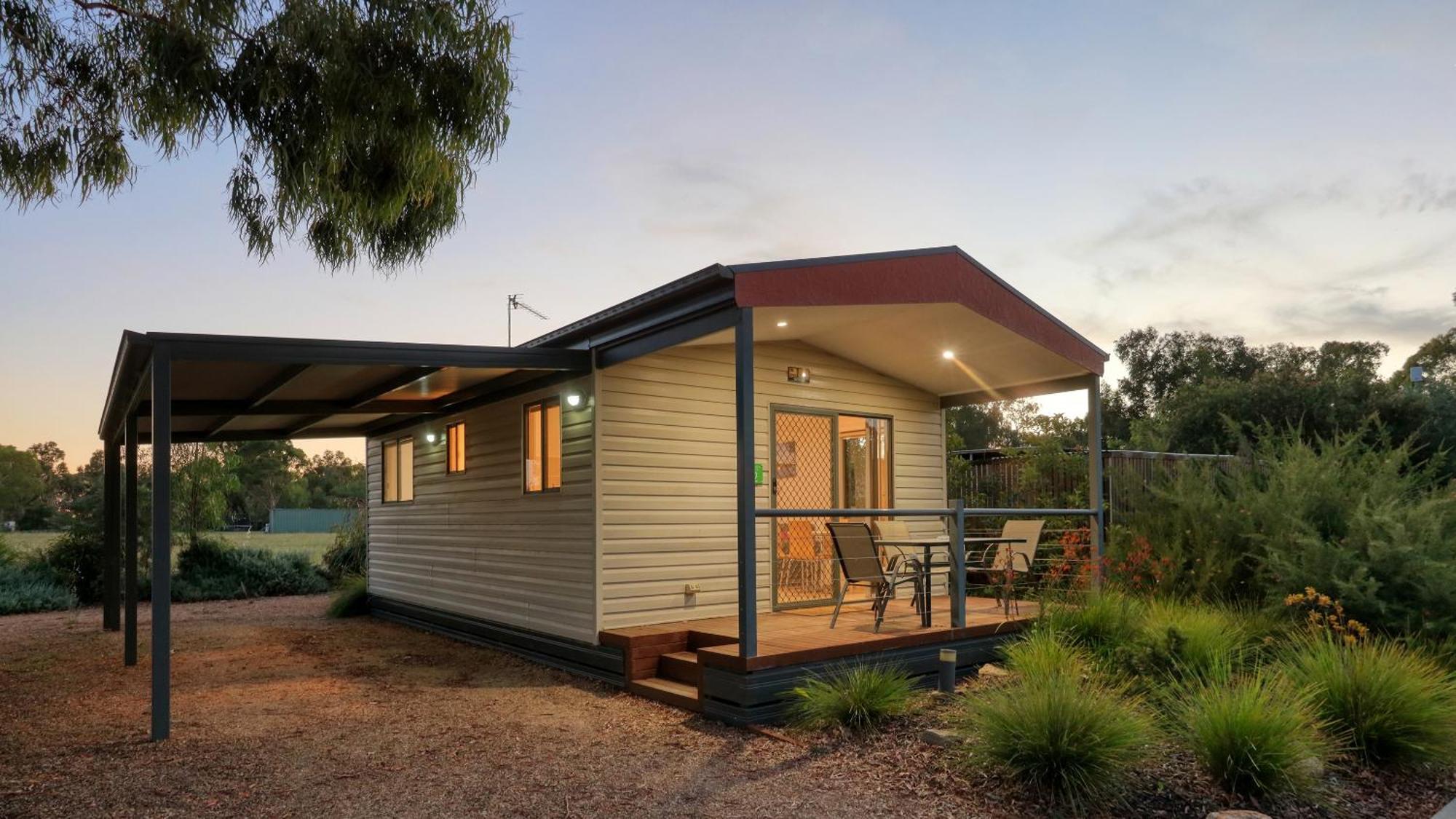 Yarrawonga Riverlands Tourist Park Buitenkant foto