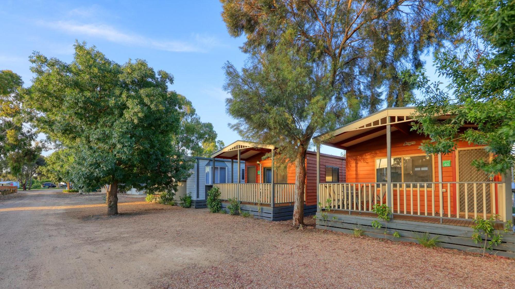 Yarrawonga Riverlands Tourist Park Buitenkant foto